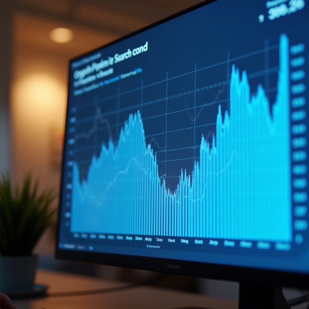 Detailed traffic analytics chart showing a sharp decline with annotated algorithm update dates